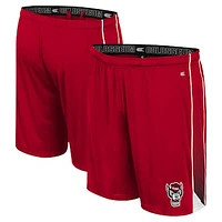 Men's Colosseum Red NC State Wolfpack Online Shorts