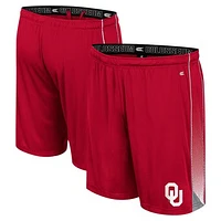 Men's Colosseum Crimson Oklahoma Sooners Online Shorts