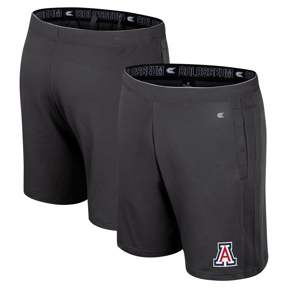 Men's Colosseum Charcoal Arizona Wildcats Forget Shorts