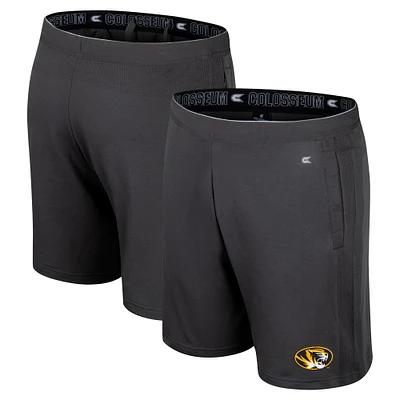 Men's Colosseum Charcoal Missouri Tigers Forget Shorts