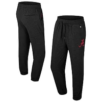 Men's Colosseum Black Alabama Crimson Tide Revolution Jogger Pants