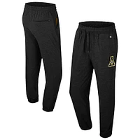 Men's Colosseum Black Appalachian State Mountaineers Revolution Jogger Pants