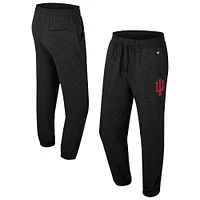 Men's Colosseum Black Indiana Hoosiers Revolution Jogger Pants