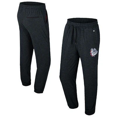 Men's Colosseum Black Gonzaga Bulldogs Revolution Jogger Pants