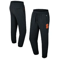 Men's Colosseum Black Syracuse Orange Revolution Jogger Pants