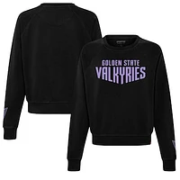 Women's Sportiqe  Black Golden State Valkyries Ashlyn Premium Pullover Sweatshirt