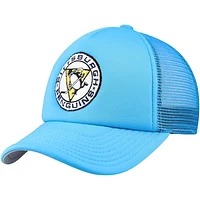 Youth Mitchell & Ness Light Blue Pittsburgh Penguins Core Trucker Adjustable Hat