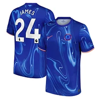 Men's Nike Reece James Blue Chelsea 2024/25 Home Replica Player Jersey