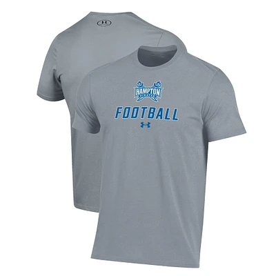 Men's Under Armour Grey Hampton Pirates Football Performance T-Shirt