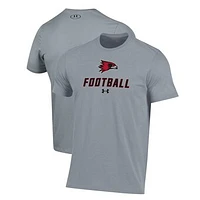 Men's Under Armour Grey SEMO Redhawks Football Performance T-Shirt