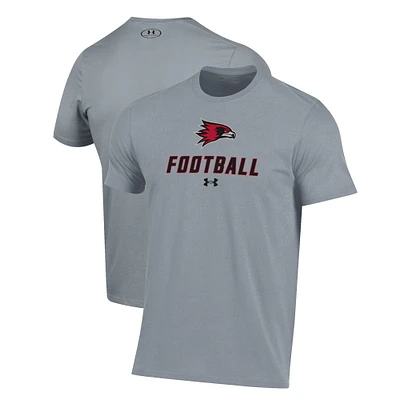 Men's Under Armour Grey SEMO Redhawks Football Performance T-Shirt