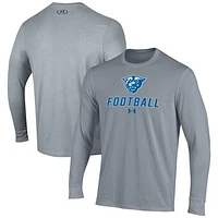 Men's Under Armour Georgia State Panthers Football Performance Long Sleeve T-Shirt