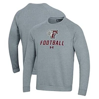 Men's Under Armour Fordham Rams Football Rival Fleece Raglan Pullover Sweatshirt