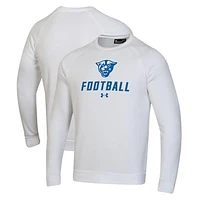 Men's Under Armour Georgia State Panthers Football Rival Fleece Raglan Pullover Sweatshirt