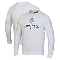 Men's Under Armour Morehead State Eagles Football Rival Fleece Raglan Pullover Sweatshirt
