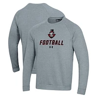 Men's Under Armour Austin Peay State Governors Football Rival Fleece Raglan Pullover Sweatshirt