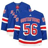 Erik Gustafsson New York Rangers Game-Used #56 Blue Jersey Worn During the Eastern Conference Finals of the 2024 Stanley Cup Playoffs vs. Florida Panthers