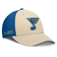 Men's Fanatics Cream/Blue St. Louis Blues 2025 NHL Winter Classic Flex Hat