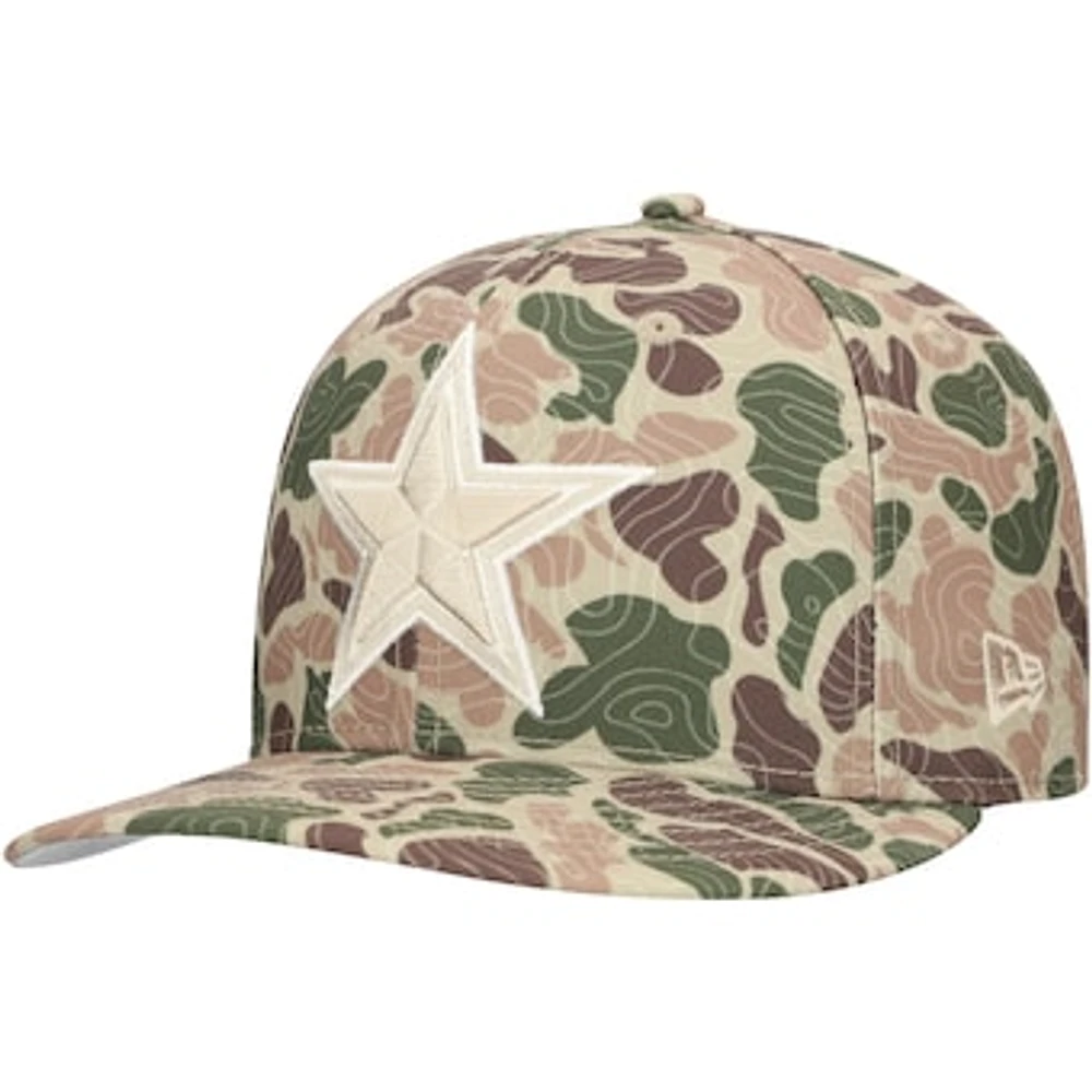 Men's New Era  Dallas Cowboys Geo Camo 59FIFTY Fitted Hat