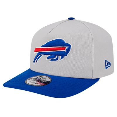 Men's New Era Stone Buffalo Bills Decent 9FIFTY A-Frame Snapback Hat