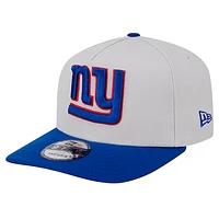 Men's New Era Stone New York Giants Decent 9FIFTY A-Frame Snapback Hat