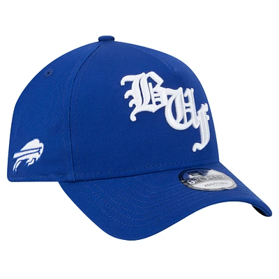 Men's New Era Royal Buffalo Bills Mystic 9FORTY A-Frame Adjustable Hat