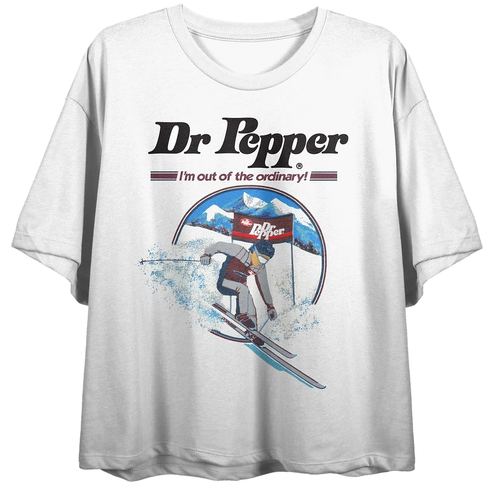 Women's White Dr Pepper Out Of The Ordinary T-Shirt