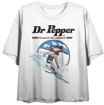 Women's White Dr Pepper Out Of The Ordinary T-Shirt