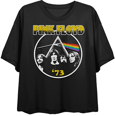 Women's Black Pink Floyd Group Shot T-Shirt
