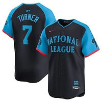 Men's Nike Trea Turner Navy National League 2024 MLB All-Star Game Limited Player Jersey