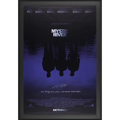 Tim Robbins Autographed Framed Mystic River 27" x 40" Movie Poster