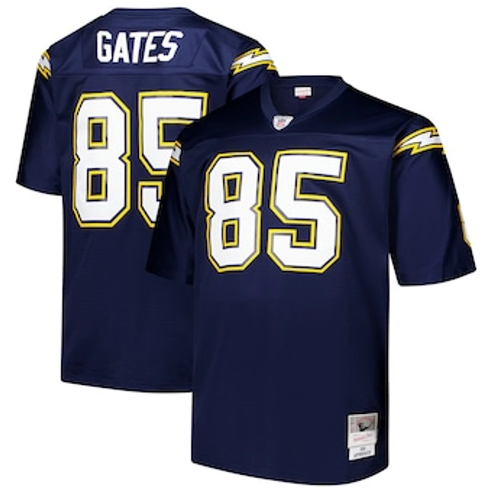 Men's Mitchell & Ness Antonio Gates Navy Los Angeles Chargers Big Tall 2006 Team Legacy Retired Player Jersey