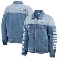 Women's WEAR by Erin Andrews  Dallas Cowboys Full-Button Denim Jacket