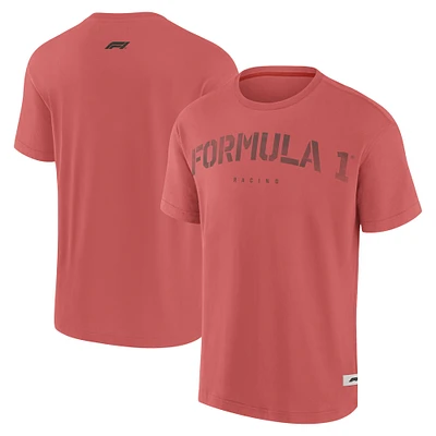 Unisex Red Formula 1 Elements Weathered Tonal Future Ground T-Shirt