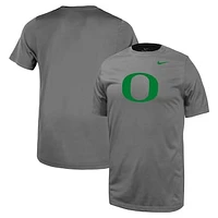 Youth Nike Gray Oregon Ducks Legend T-Shirt