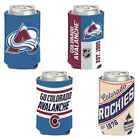 WinCraft Colorado Avalanche 4-Pack 12oz. Can Cooler Set