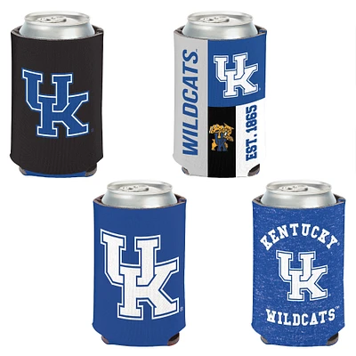 WinCraft Kentucky Wildcats 4-Pack 12oz. Can Cooler Set