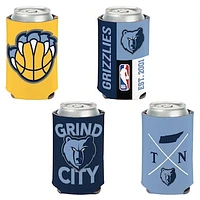 WinCraft Memphis Grizzlies 4-Pack 12oz. Can Cooler Set