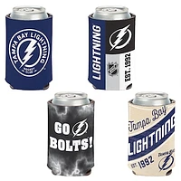 WinCraft Tampa Bay Lightning 4-Pack 12oz. Can Cooler Set