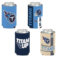 WinCraft Tennessee Titans 4-Pack 12oz. Can Cooler Set