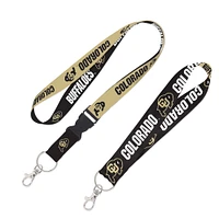 WinCraft Colorado Buffaloes 2-Pack Lanyard with Detachable Buckle & Key Strap Set