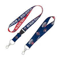 WinCraft New Orleans Pelicans 2-Pack Lanyard with Detachable Buckle & Key Strap Set