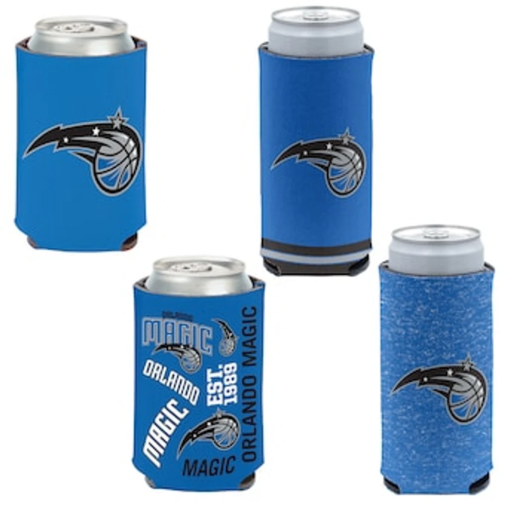 WinCraft Orlando Magic 4-Pack 12oz. Can & Slim Can Cooler Set