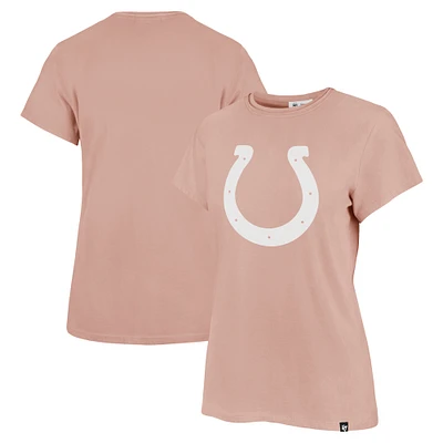 Women's '47  Light Pink Indianapolis Colts Premier Frankie T-Shirt