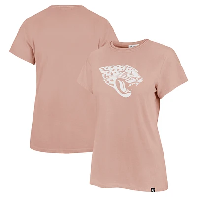 Women's '47  Light Pink Jacksonville Jaguars Premier Frankie T-Shirt