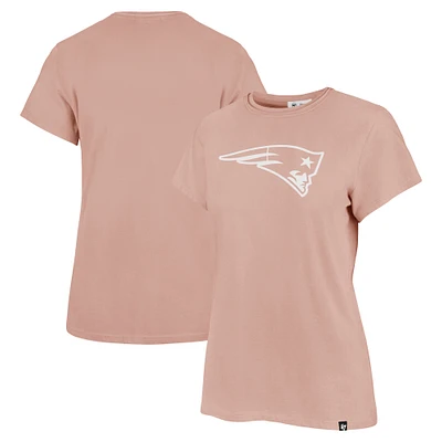 Women's '47  Light Pink New England Patriots Premier Frankie T-Shirt