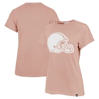 Women's '47  Light Pink Cleveland Browns Premier Frankie T-Shirt