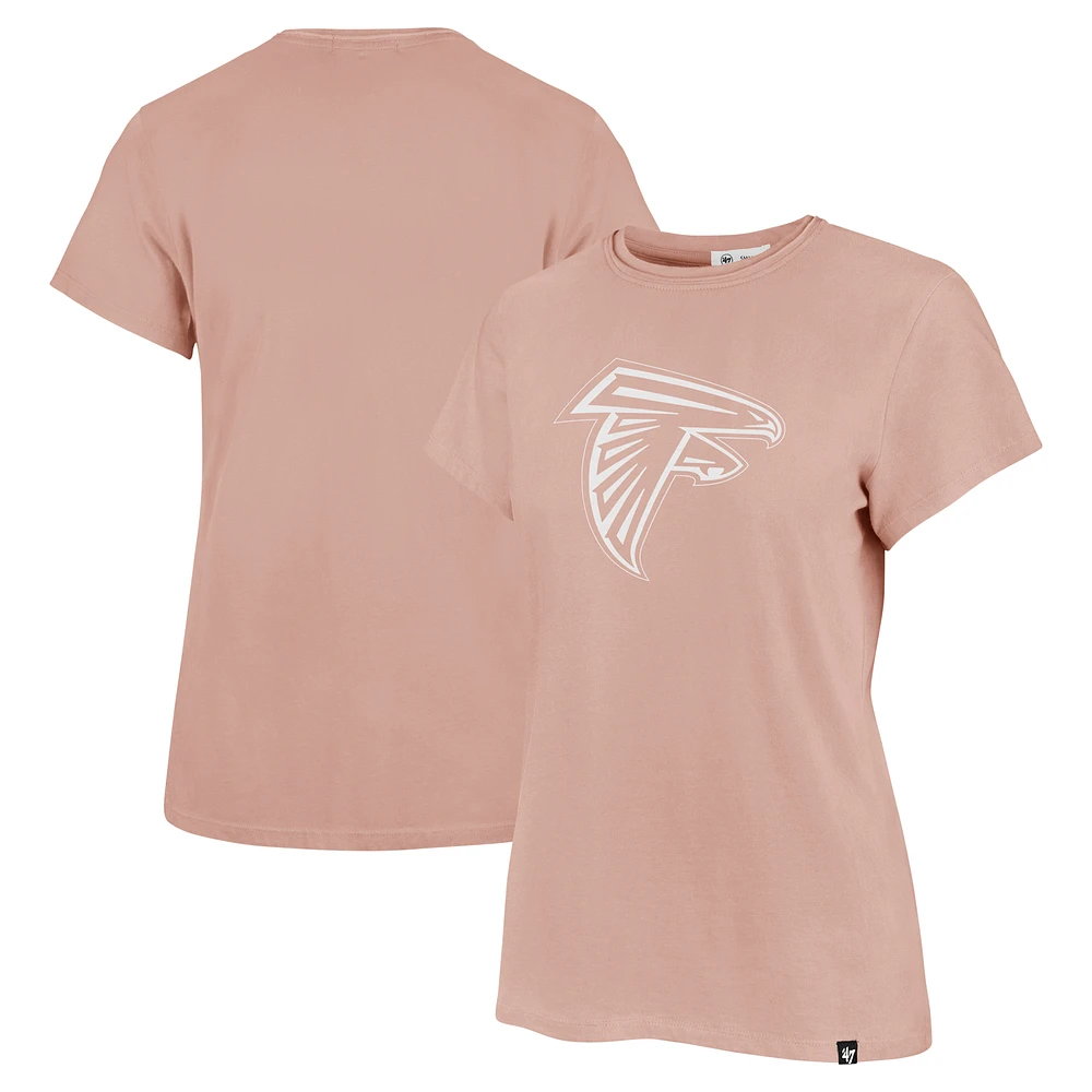 Women's '47  Light Pink Atlanta Falcons Premier Frankie T-Shirt