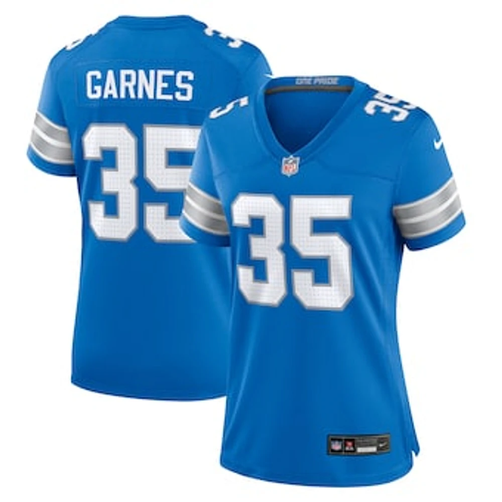 Women's Nike Chelen Garnes  Blue Detroit Lions Game Jersey