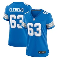 Women's Nike Duke Clemens  Blue Detroit Lions Game Jersey